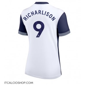 Tottenham Hotspur Richarlison #9 Prima Maglia Femmina 2024-25 Manica Corta